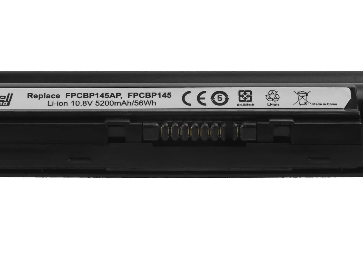 Laptop batterij PRO FPCBP145 FPCBP282 voor Fujitsu LifeBook E751 E752 E781 E782 P770 P771 P772 S710 S751 S752 S760 S761 thumbnail 2