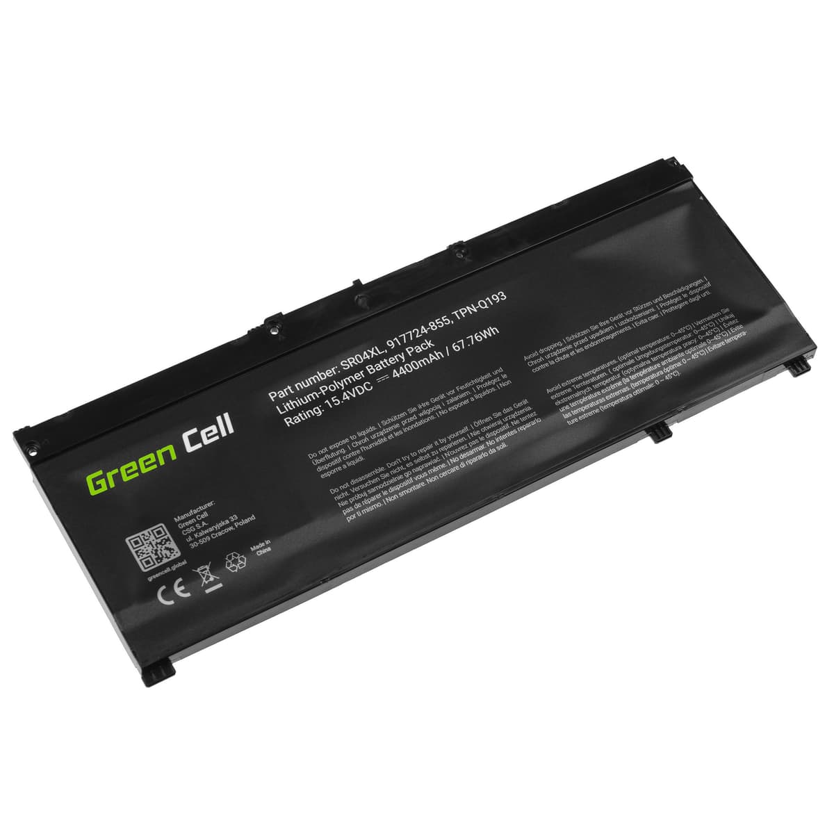 Batterij SR04XL voor de HP Omen 15-CE 15-DC 17-CB, HP Pavilion Power 15-CB thumbnail 4