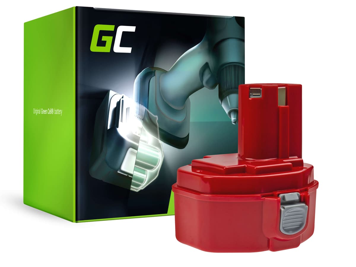 Batterij (2Ah 14.4V) voor Makita 1420 1433 4033D 4332D 4333D 6228D 6337D thumbnail 2