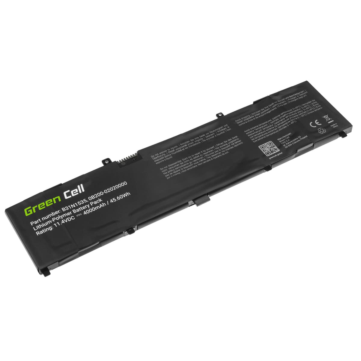 Batterij B31N1535  voor de Asus ZenBook UX310 UX310U UX310UA UX310UQ UX410 UX410U UX410UA UX410UF UX410UQ UX3410 UX3410U