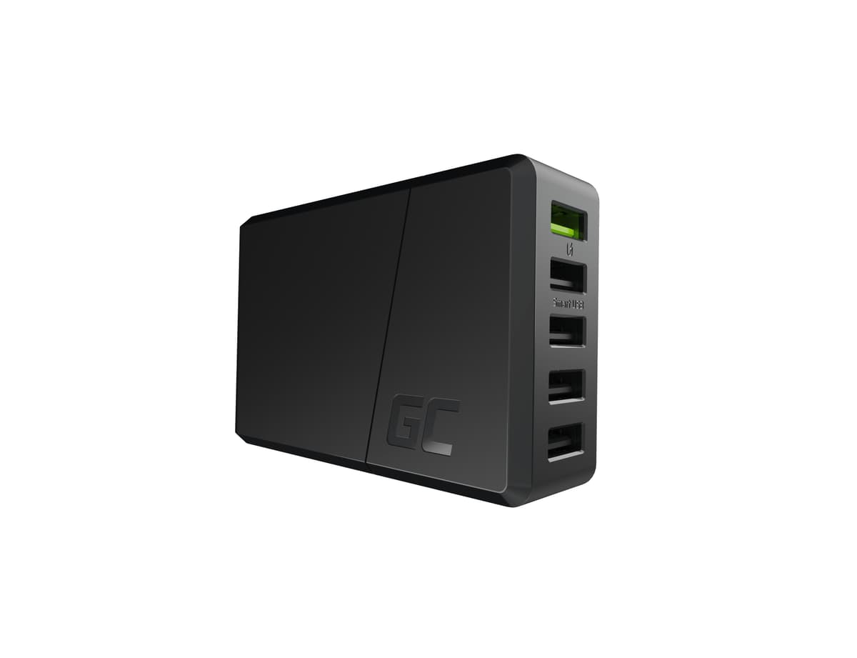 3-poort charger GC ChargeSource 5 5xUSB 52W met Ultra Charge en Smart Charge