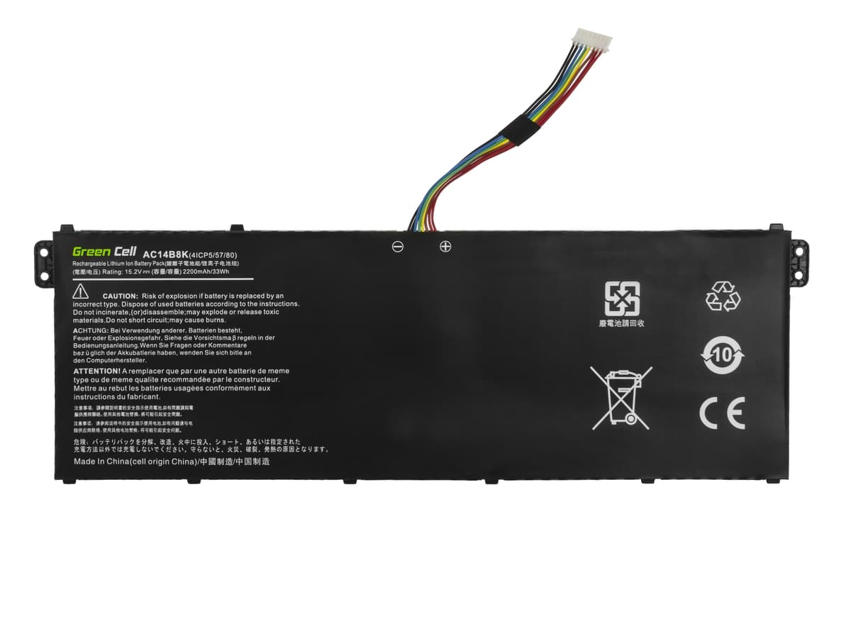 Batterij  AC14B3K AC14B8K Voor de Acer Aspire 5 A515 A517 R15 R5-571T Spin 3 SP315-51 SP513-51 Swift 3 SF314-52 thumbnail 3