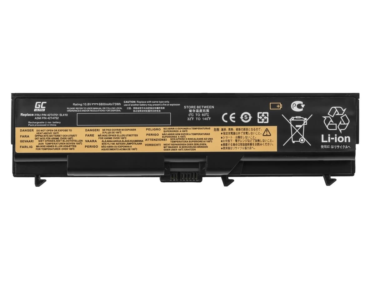 Batterij ULTRA 42T4795 voor Lenovo ThinkPad T410 T420 T510 T520 W510 W520 SL410 SL510 L510 L520 thumbnail 3