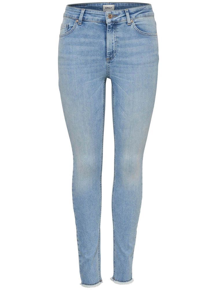 Only Blush Mid Sk Ank Raw Jeans Noos