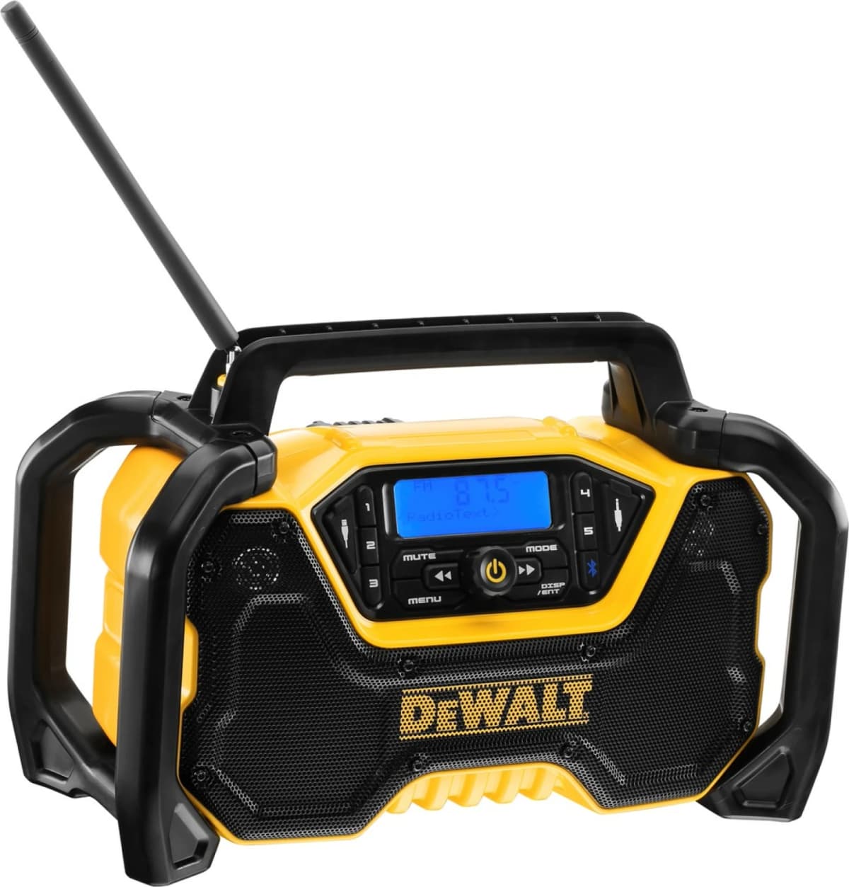 DeWALT DCR029-QW 18V Li-ion XR Accu DAB+ Bouwradio Met Oplaadfunctie - Werkt Op Netstroom&Accu