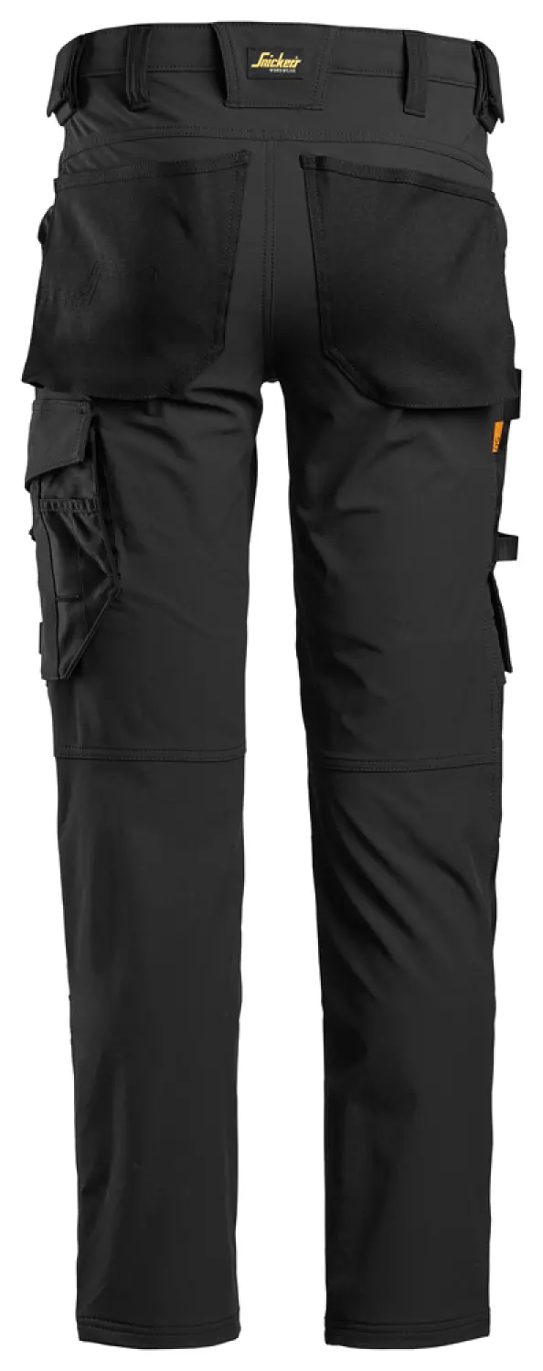 Snickers 6371 AllroundWork Full Stretch Werkbroek - Zwart - Maat 052 thumbnail 2