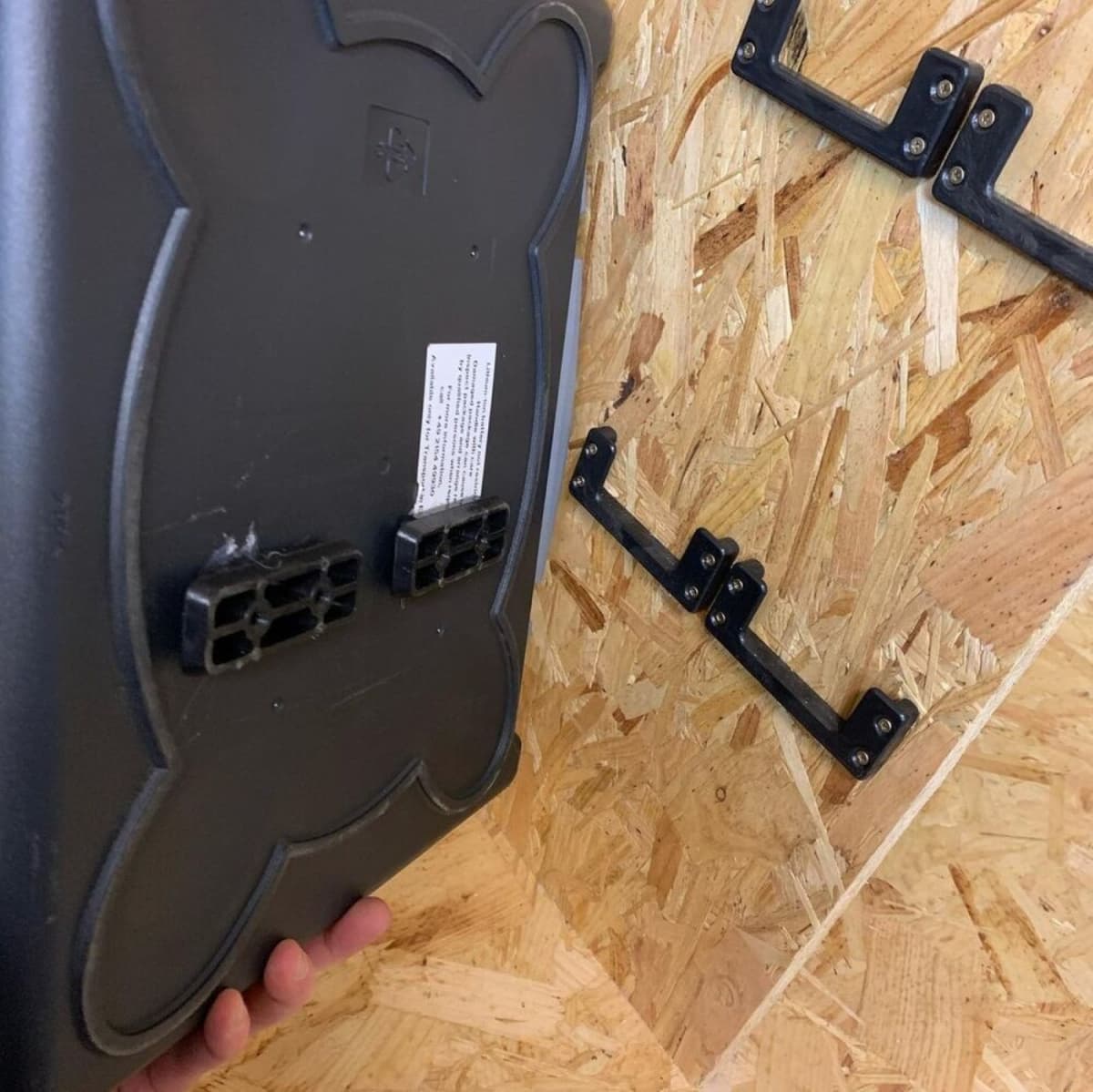 StealthMounts OM-CLFT-BLK-4 Cleat'n'Feet Montage Systeem - Zwart - 4 Stuks thumbnail 3