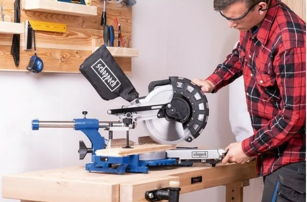 Scheppach HM254 Afkortzaag - 2000W - 255mm thumbnail 3