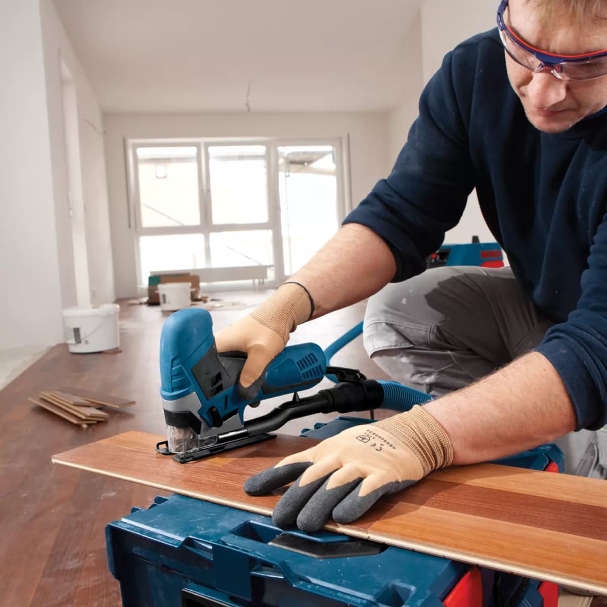 Bosch GST 90 E Decoupeerzaag In Koffer - 650W - T-greep - Variabel thumbnail 4