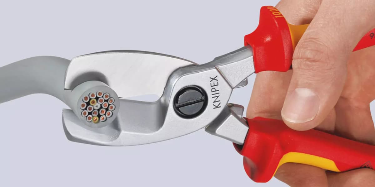 Knipex 9516200 Kabelschaar Met Dubbele Snijkanten - 200mm thumbnail 3