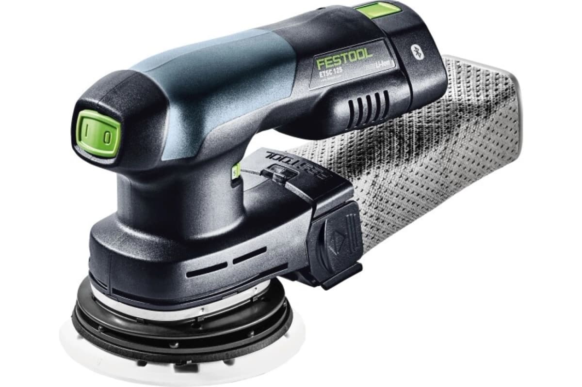 Festool ETSC 125 3,0 I-Plus 18V Li-Ion Accu Excentrische Schuurmachine Set (2x 3,0Ah) In Systainer - 125mm thumbnail 2