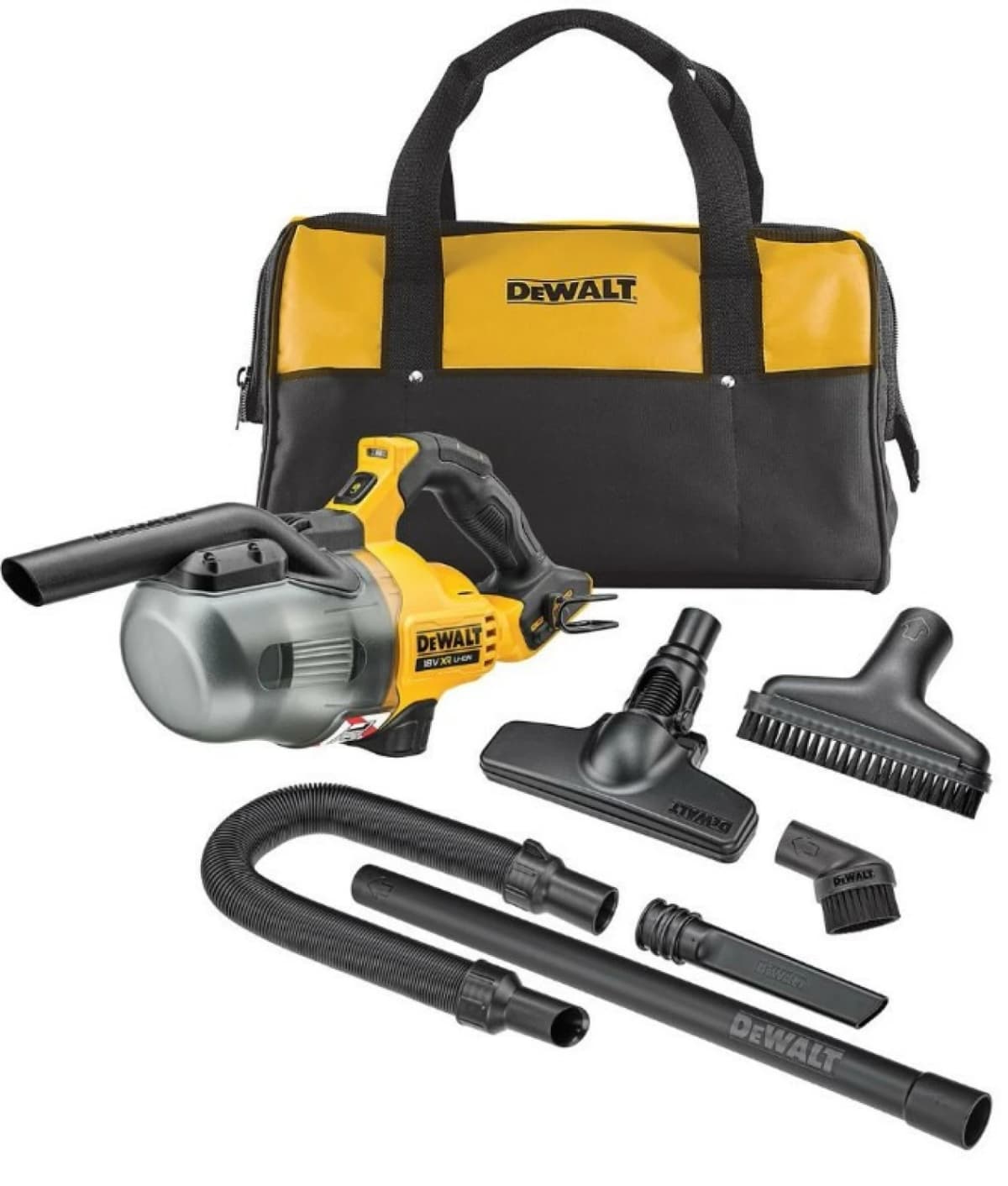 DeWALT DCV501LN-XJ 18V Li-ion XR Accu Steelstofzuiger Body In Tas - L-Klasse