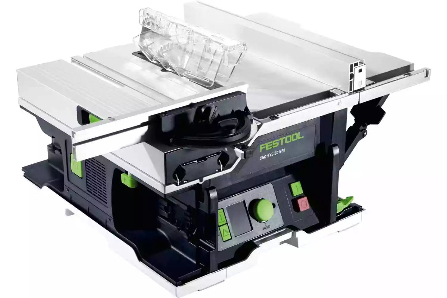 Festool CSC SYS 50 EBI-Basic 36V (2x18V) Accu Tafelcirkelzaag Body Incl. Accessoires - 168mm thumbnail 2