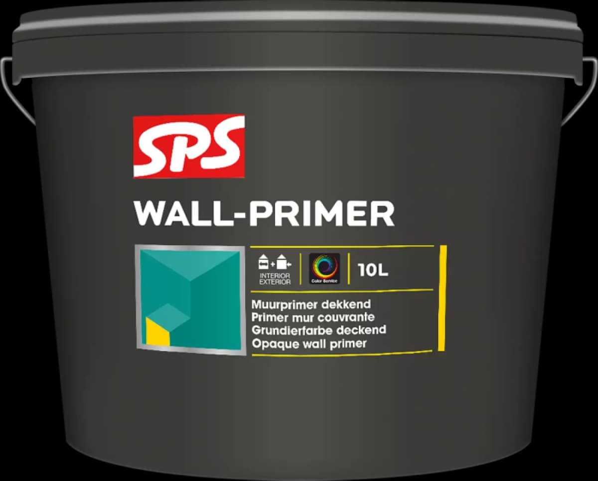 SPS Wall-Primer Voorstrijk - Op Kleur Gemengd - 10L