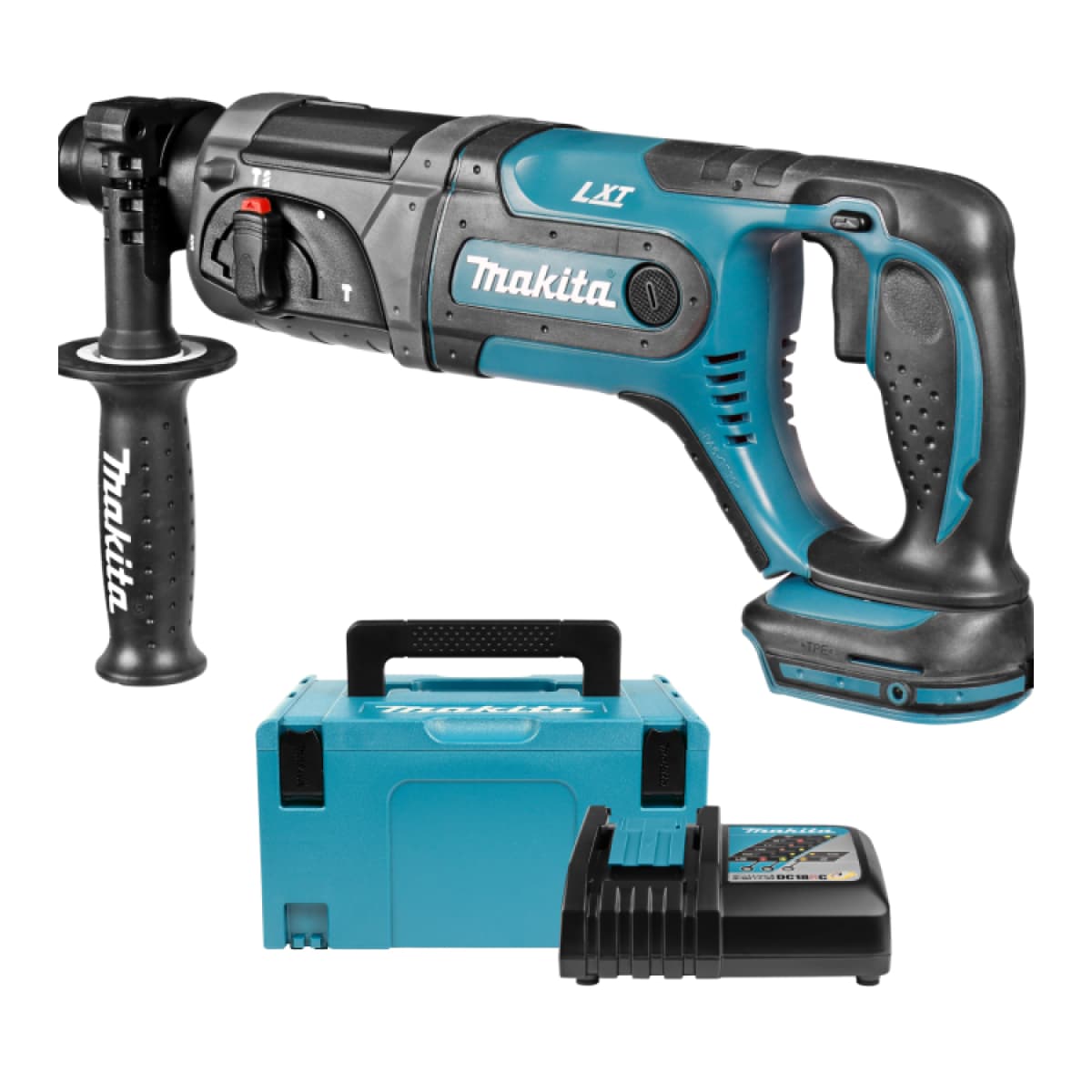 Makita DHR241RMJ 18V Li-Ion Accu SDS-plus Combihamer Set (2x 4.0Ah Accu) In Mbox - 2J