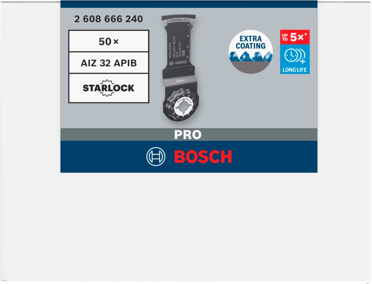 Bosch 2608666240 PRO AIZ 32 APIB Multitool Zaagblad - 32 X 50mm thumbnail 2