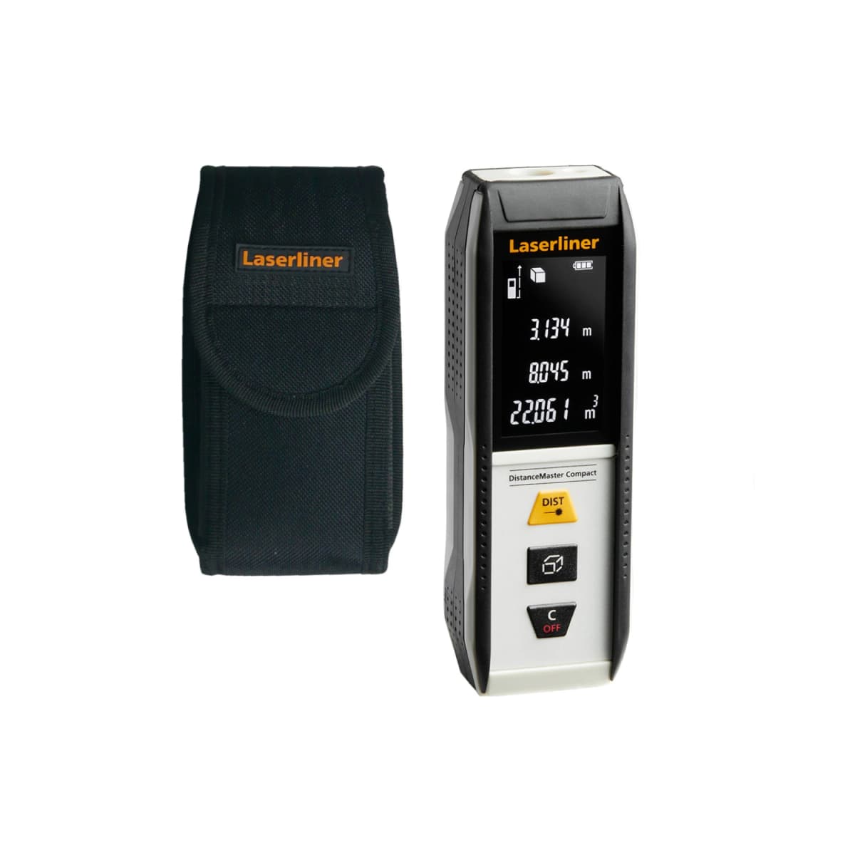 Laserliner DistanceMaster Compact 30 Afstandsmeter In Tas - 30m - Rood