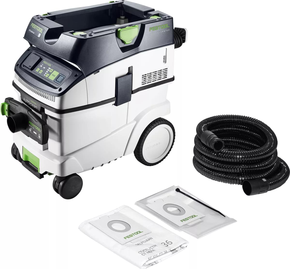 Festool CTL 36 EI AC-LHS Bouwstofzuiger - 1200W - Klasse L - 36L