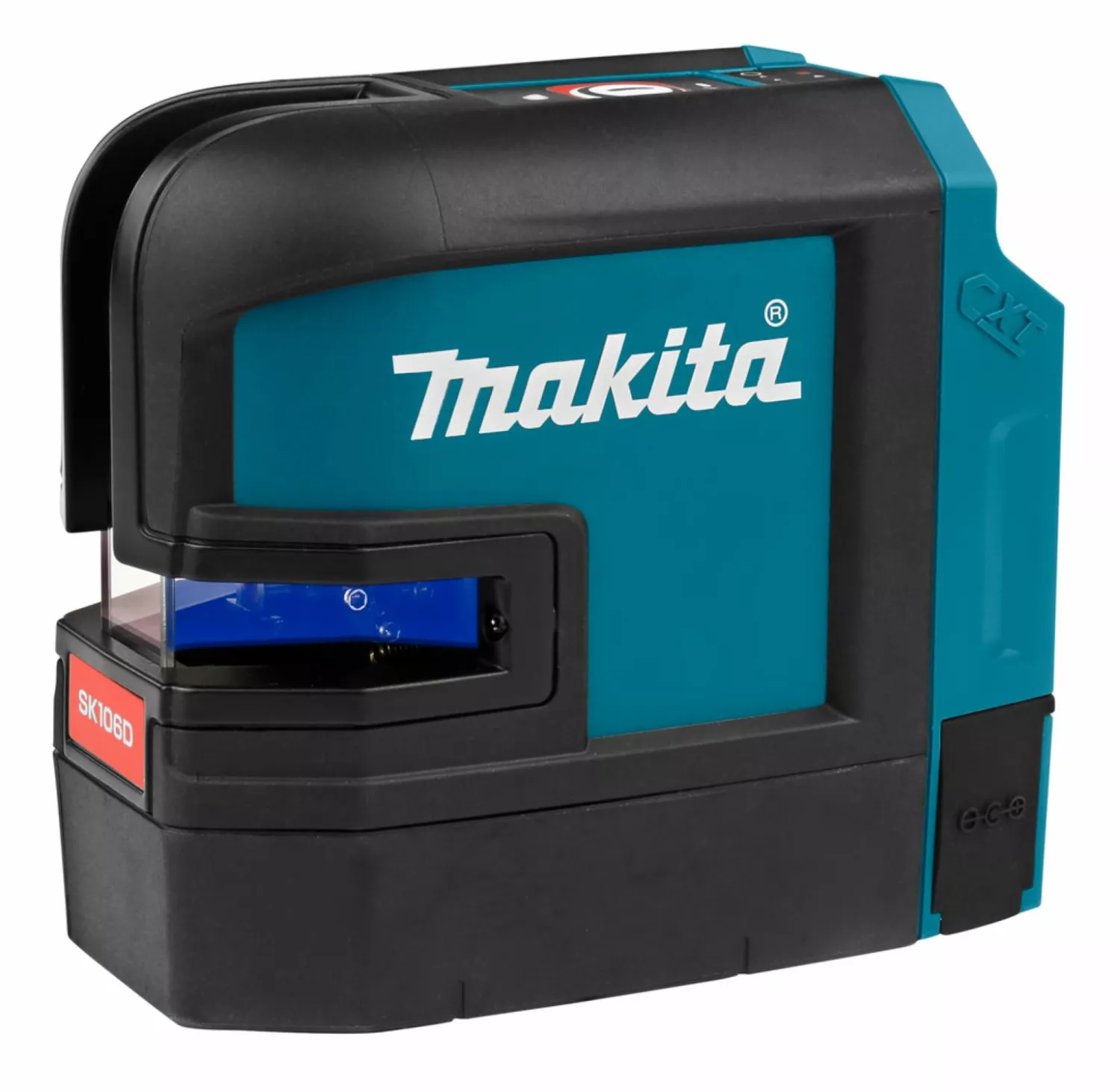 Makita SK106DZ 10.8V Li-Ion Accu Kruislijnlaser Body In Tas - 2 Lijnen - 25m - Rood thumbnail 2