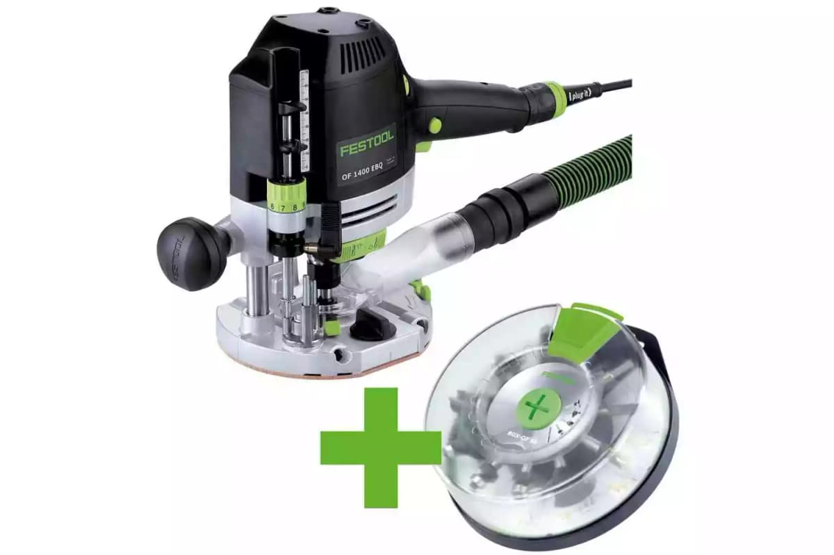 Festool OF 1400 EBQ-Plus Bovenfrees + Box-OF-S In Systainer 1400W - 70mm thumbnail 2