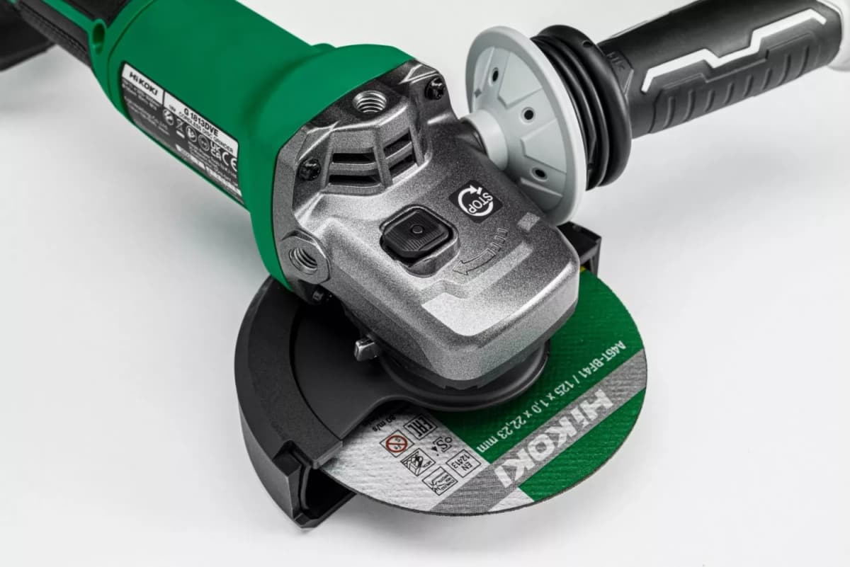 HiKOKI G1813DVEW4Z 18V Li-ion Accu Haakse Slijpmachine Body - 125mm thumbnail 2