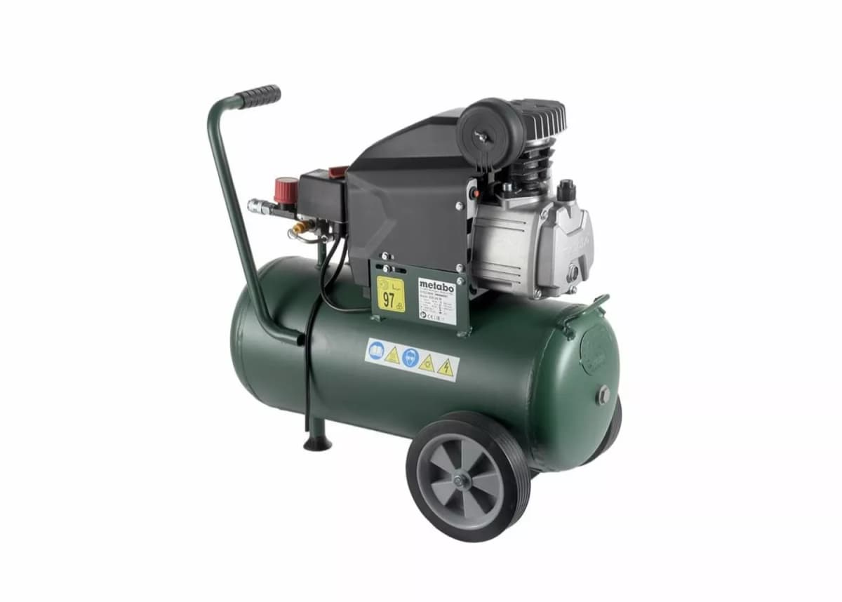 Metabo Basic 250-24 W Compressor - 1500W - 8 Bar - 24L - 95 L/min thumbnail 3