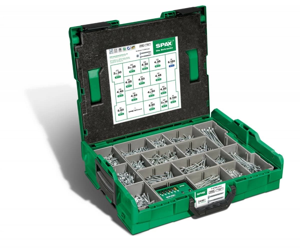 SPAX 5000009161019 Montagekoffer L-boxx - 1 Stuk