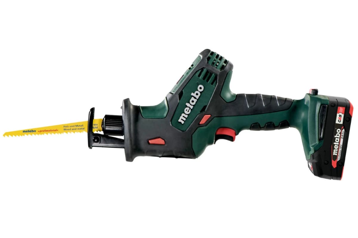 Metabo SSE 18 LTX Compact 18V Li-Ion Accu Reciprozaag Body In MetaBOX thumbnail 3