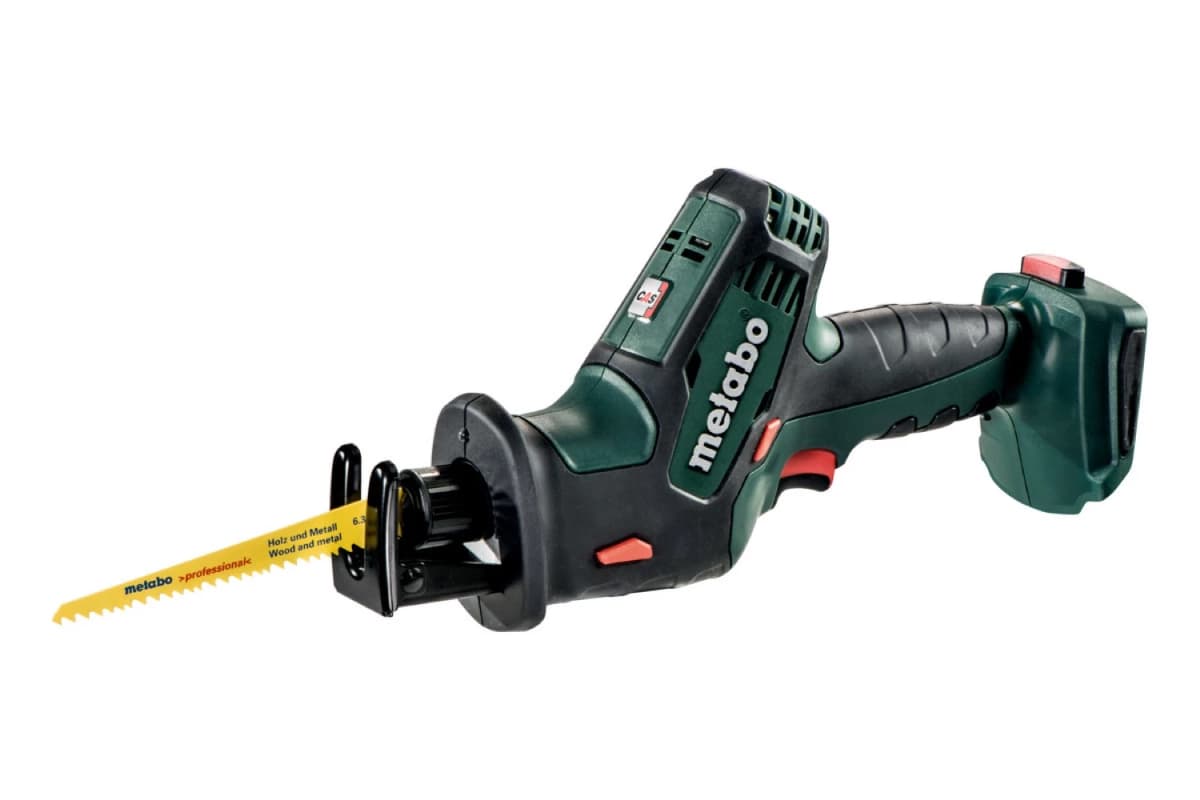 Metabo SSE 18 LTX Compact 18V Li-Ion Accu Reciprozaag Body In MetaBOX thumbnail 2