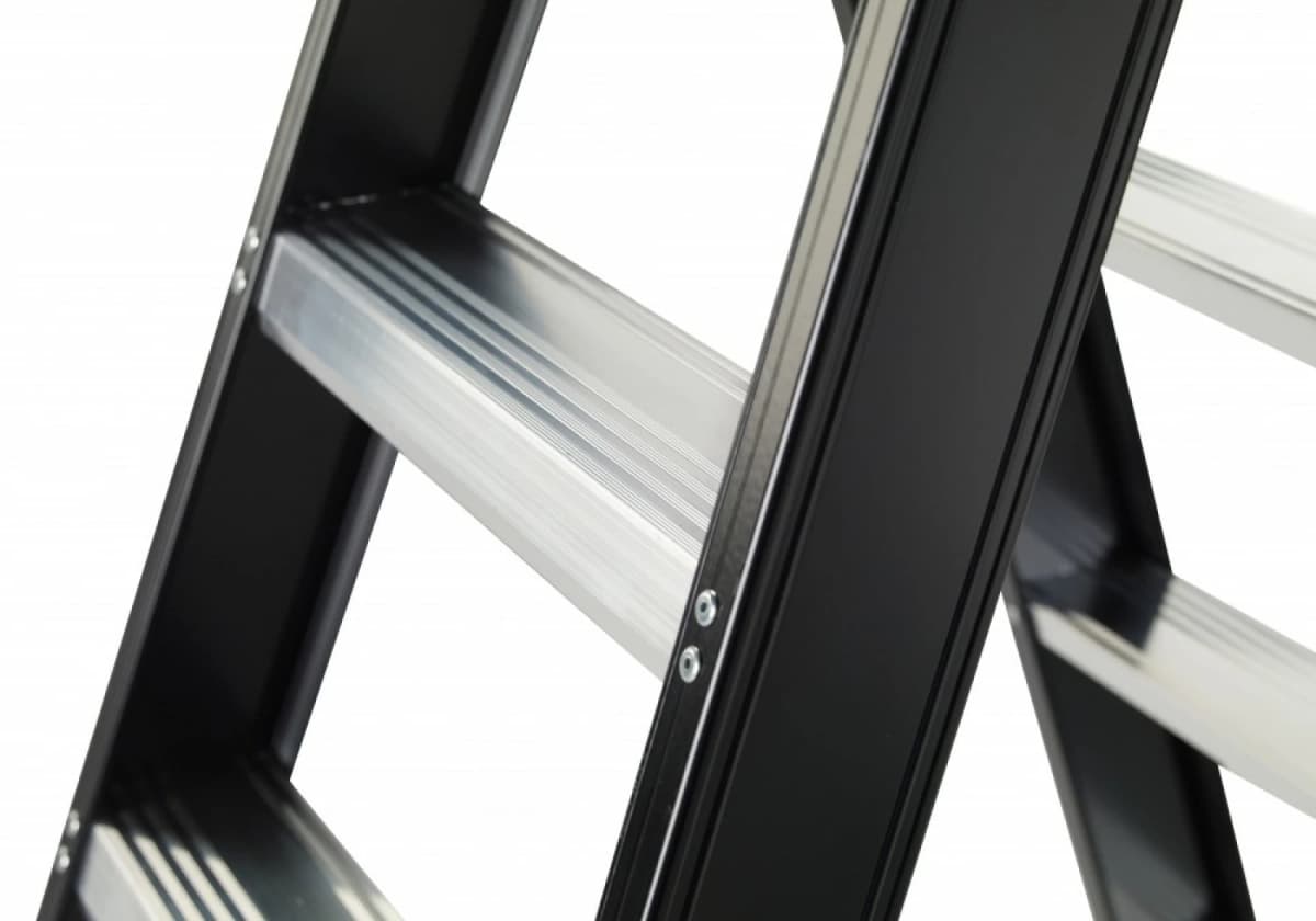 Altrex Taurus TDO 2 Dubbele Trap - Aluminium Met Coating - 2 X 2 Treden - Max. Werkhoogte 2,5m thumbnail 4