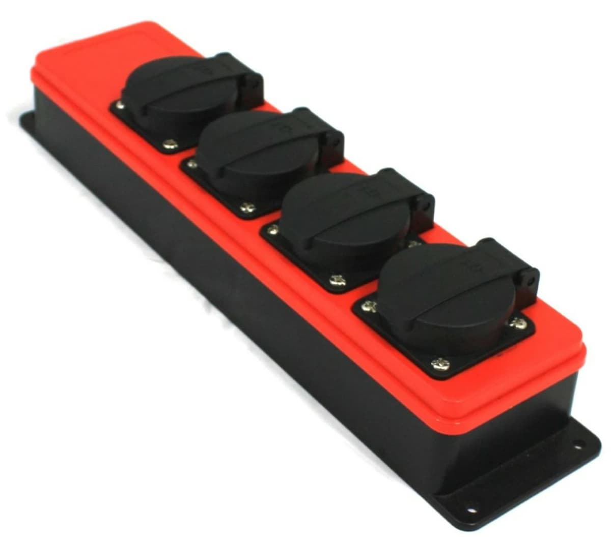 QwattPRO 2014007 SocketMaster Verdeelblok Zonder Kabel + USB - IP44