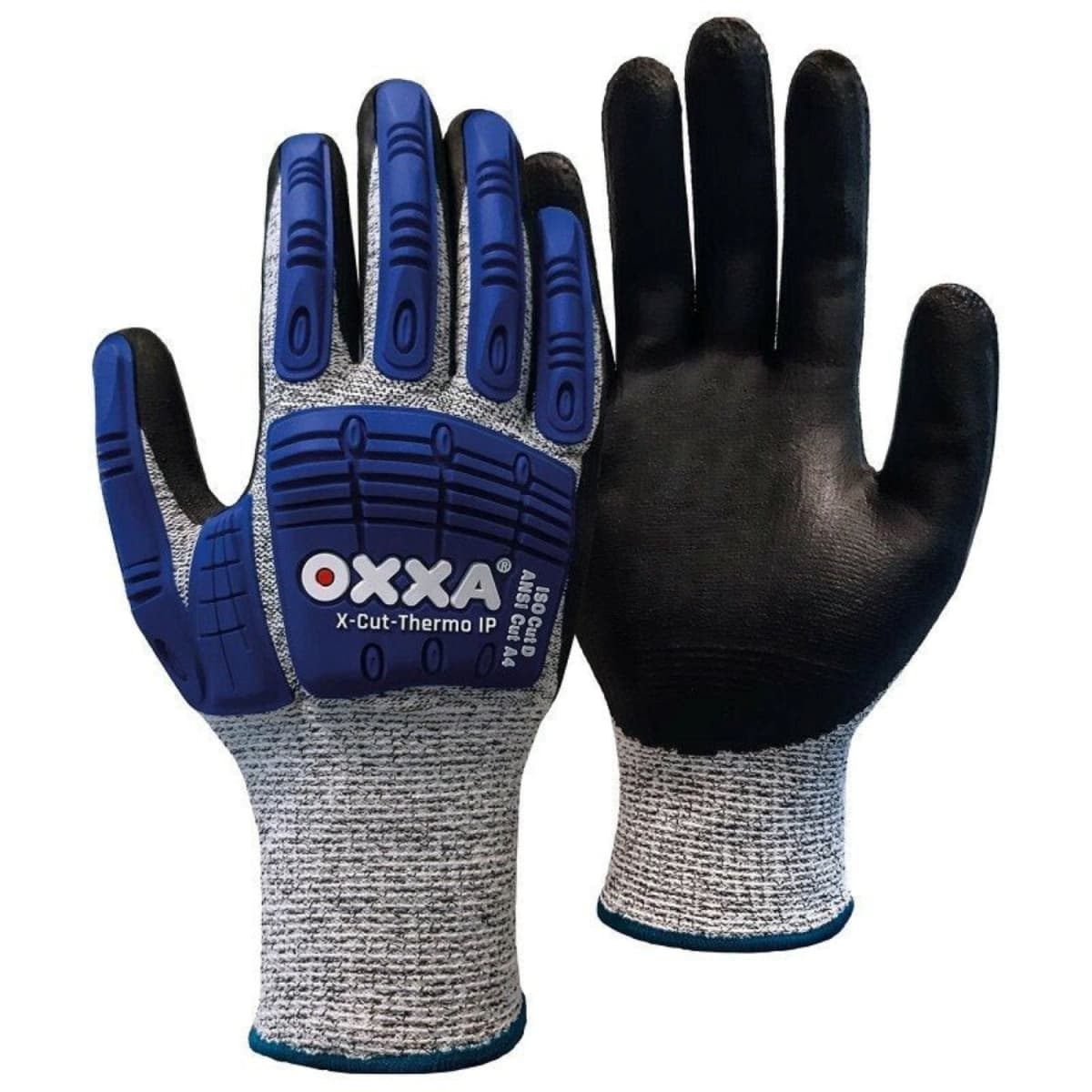 Oxxa 51-805 X-Cut-Thermo IP - Zwart/Blauw/Grijs - 9/L