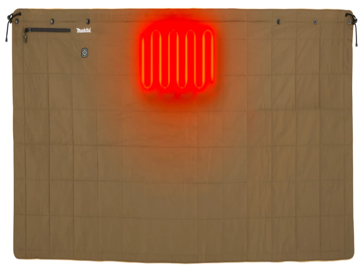 Makita CB100DB 10,8-12V Li-Ion Accu Verwarmde Deken thumbnail 2
