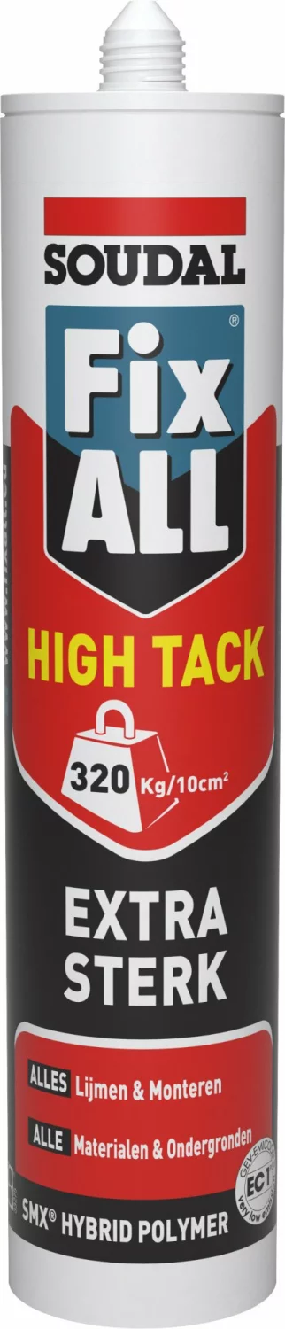 Soudal Fix All - High Tack Komo Lijmkit - Wit - 290ml