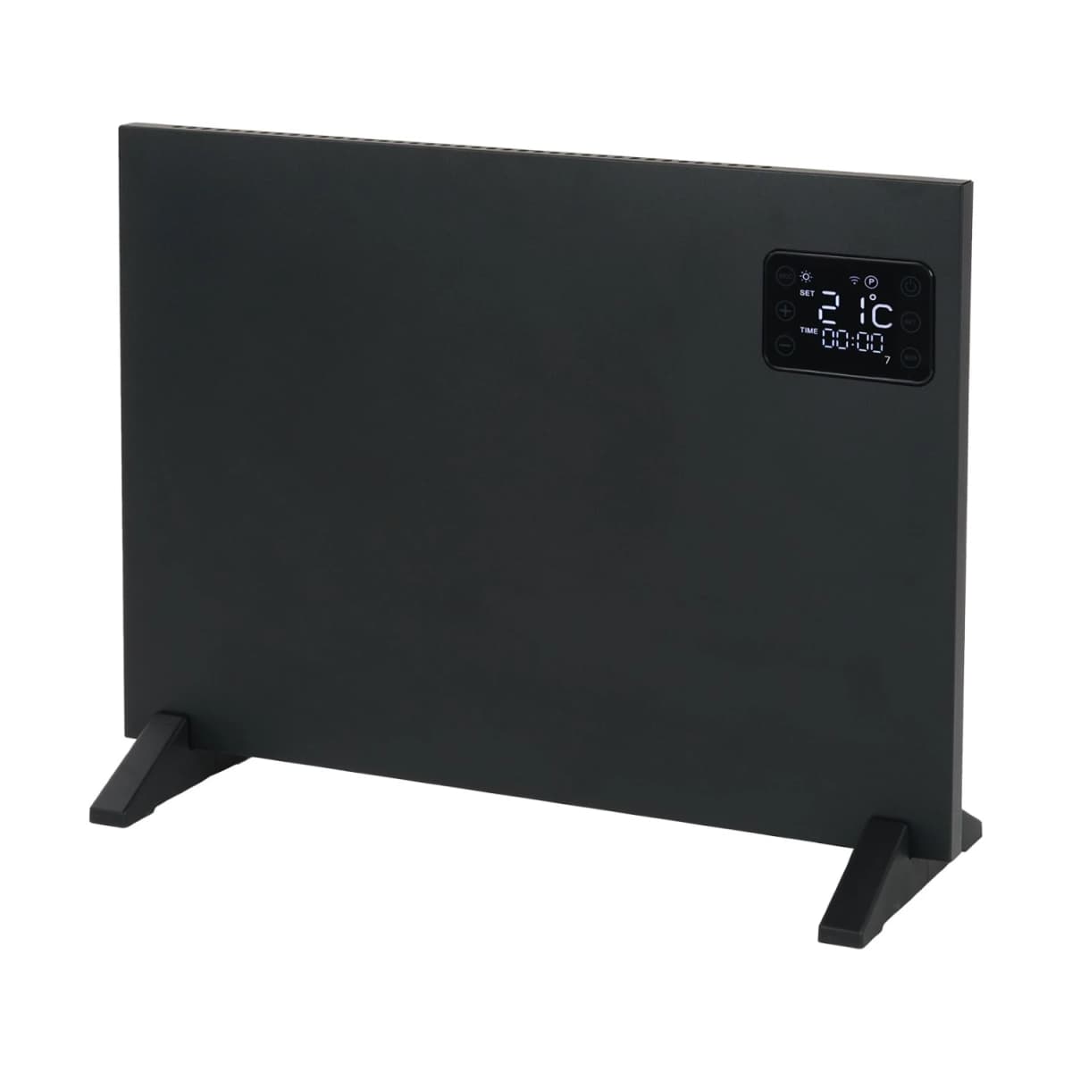 EUROM Alutherm 800XS Wifi Black Convectorkachel 800W - 32m³ thumbnail 2