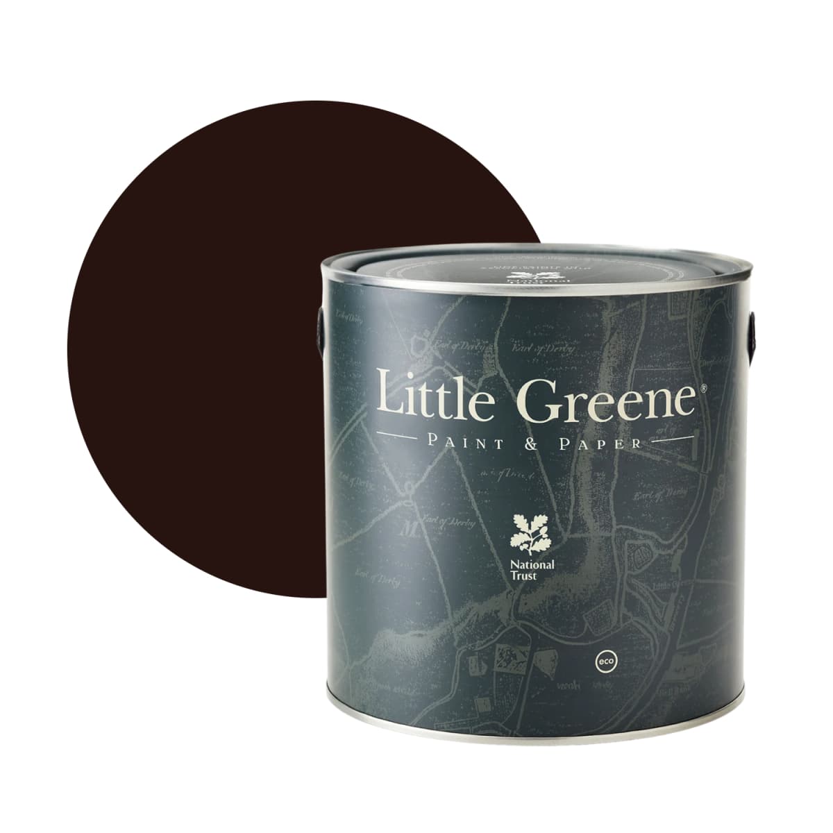 Little Greene Intelligent Exterior Eggshell - Purple Brown™ No. 8 - 2,5L