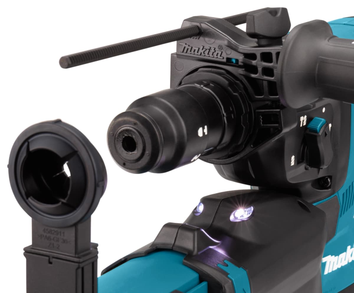 Makita HR002GZ05 XGT 40V Max Li-Ion Accu SDS-Plus Combihamer Body Incl. Stofafzuigsysteem In Mbox - 2,9J - Koolborstelloos thumbnail 4