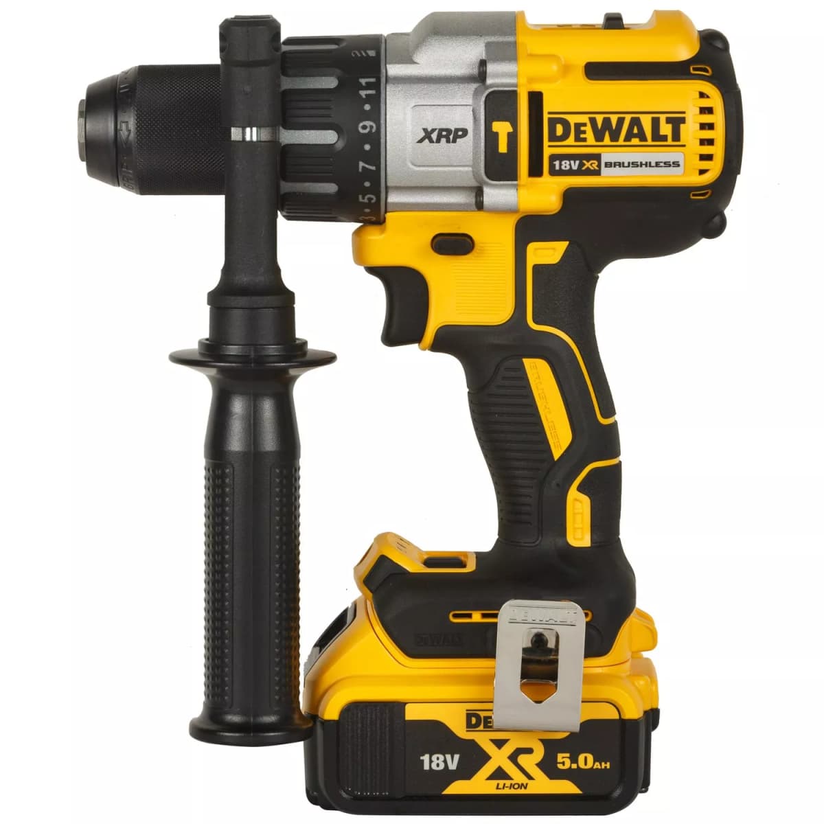 DeWALT DCD996P3K 18V Li-ion XR Accu Boor-/schroefmachine Set (3x 5.0Ah) In TSTAK - Koolborstelloos thumbnail 2