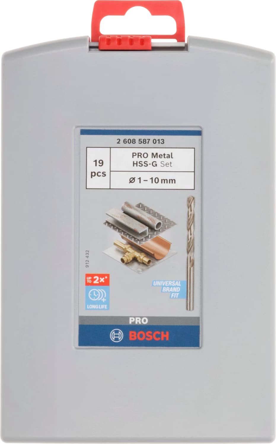 Bosch 2608587013 19-delige ProBox Metaalborenset HSS-G DIN 338 thumbnail 2