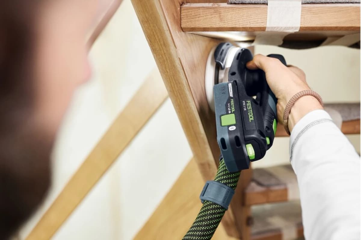 Festool ETSC 2 125-Basic 18V Accu Excenterschuurmachine Body In Systainer - 125mm thumbnail 4