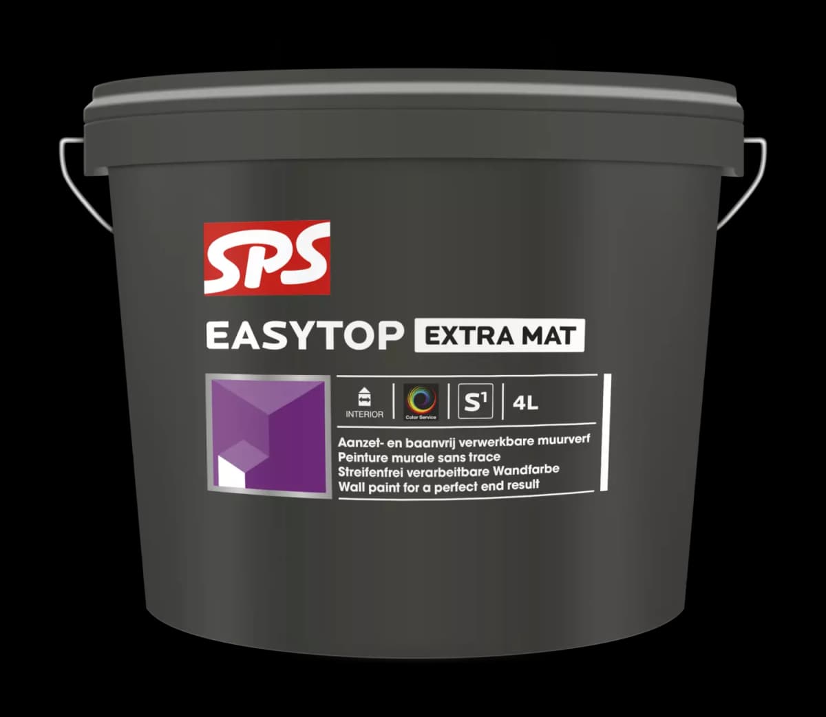 SPS Easytop Extra Mat Muurverf - Op Kleur Gemengd - 4L