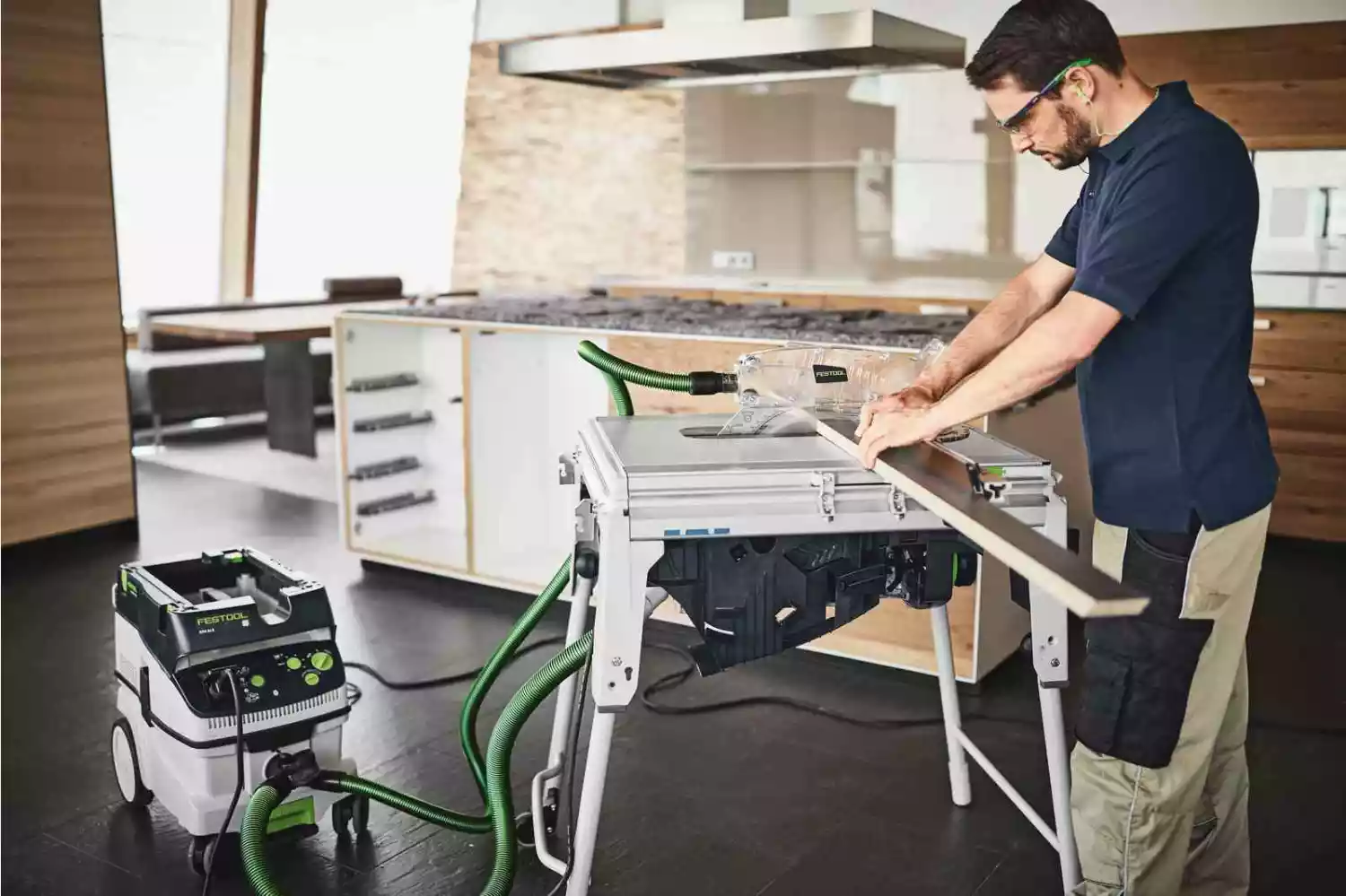 Festool TKS 80 EBS-Set Zaagtafel - 2200W - 254mm thumbnail 3