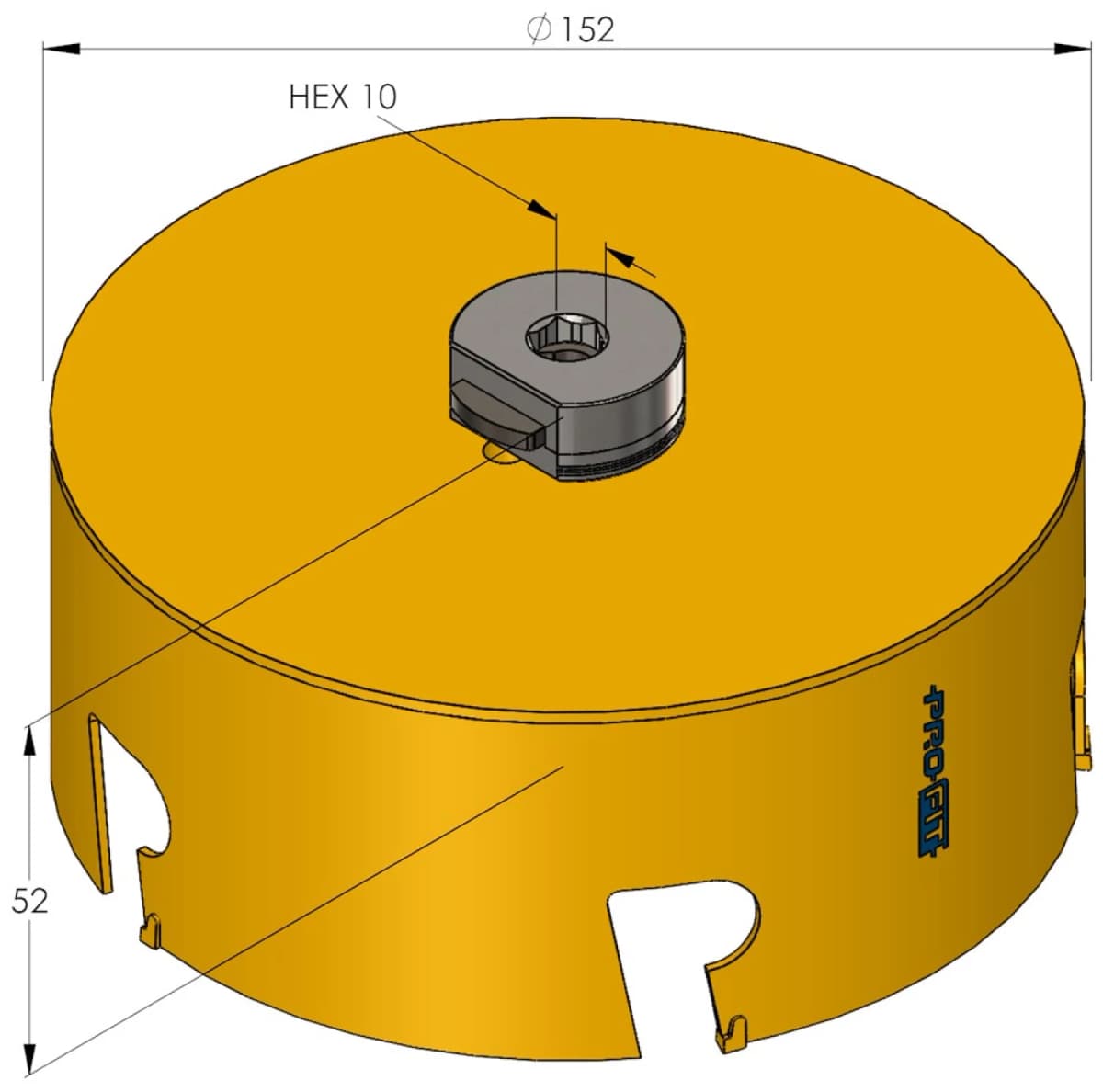 ProFit 9081152 Multi Purpose Gatenzaag - 152mm thumbnail 2