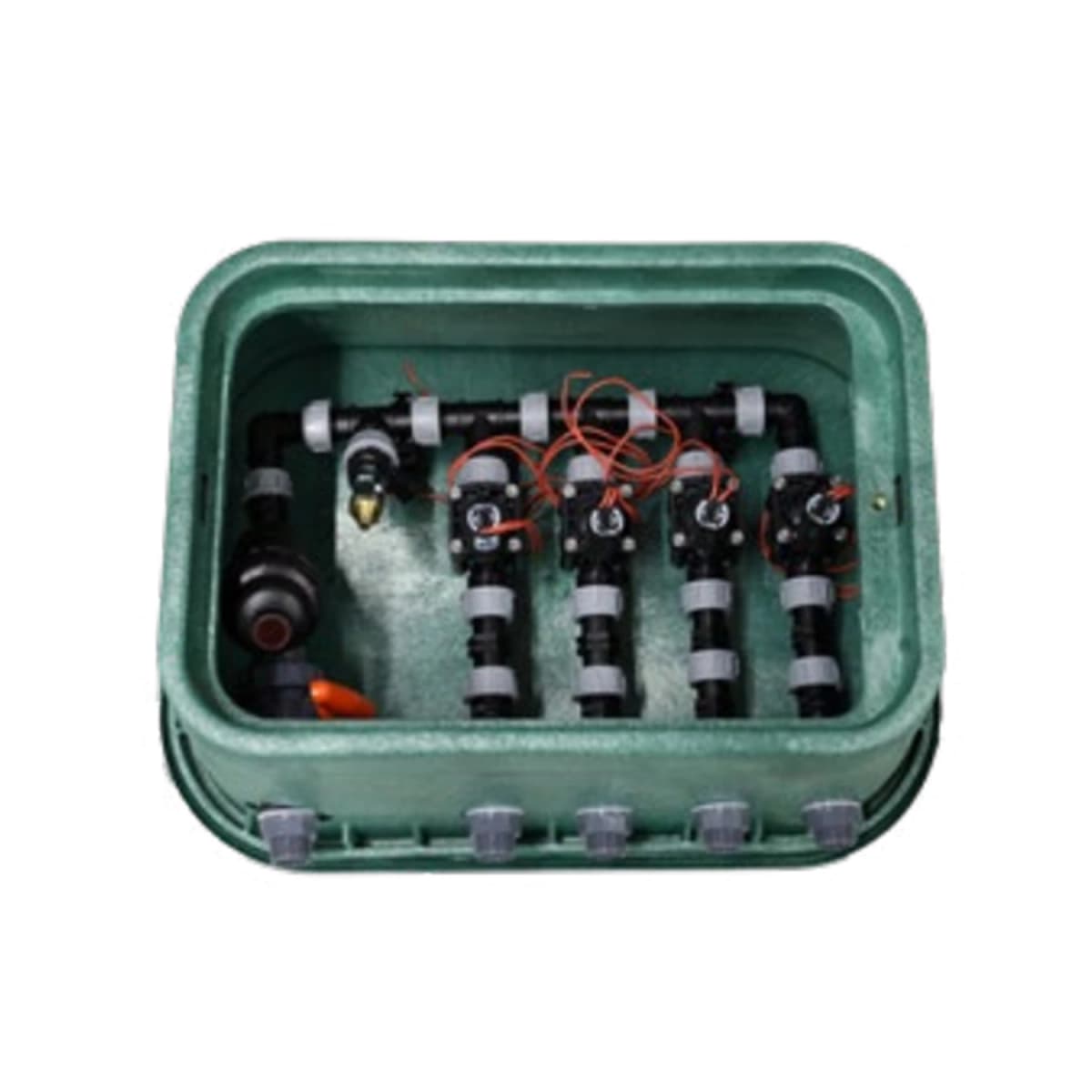 Rain Bird B.10.666 Voorgemonteerde Kleppendoos - 4 Kleppen