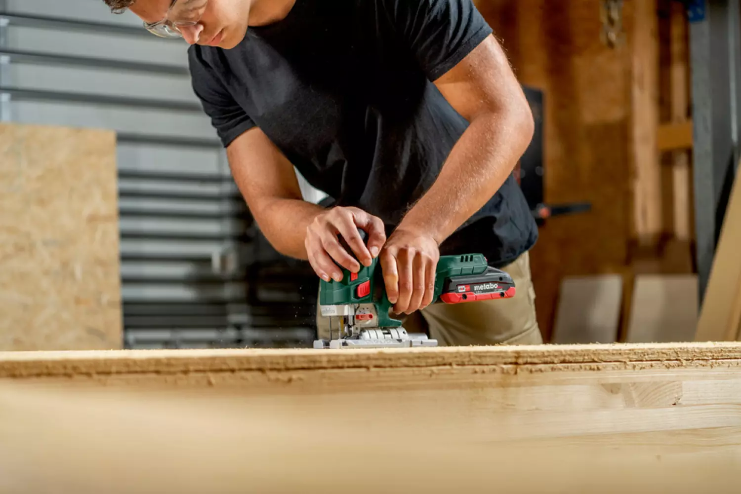 Metabo STA 18 LTX 150 BL 18V Li-ion Accu Decoupeerzaag Body In MetaBox - T-greep thumbnail 3