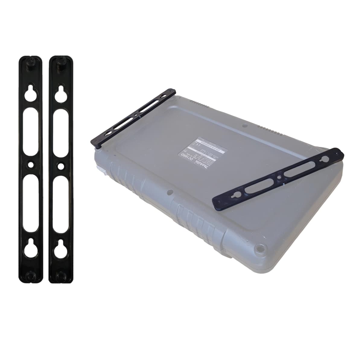 StealthMounts CMC-MK-B Opladerhouder Voor Makita 18V LXT Duolader - Zwart - 2-pack