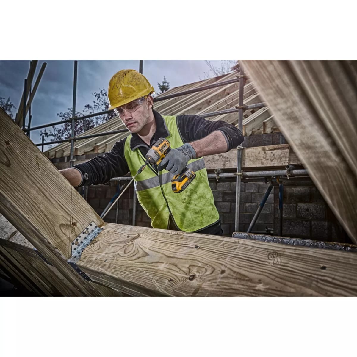 DeWALT DCF887NT-XJ 18V Li-ion XR Accu Slagschroevendraaier Body In TSTAK - 1/4"- Koolborstelloos thumbnail 3