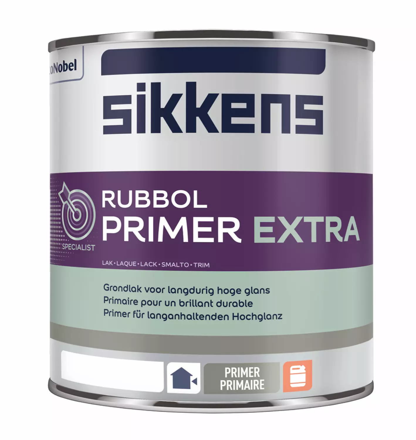 Sikkens Rubbol Primer Extra - Op Kleur Gemengd - 1L