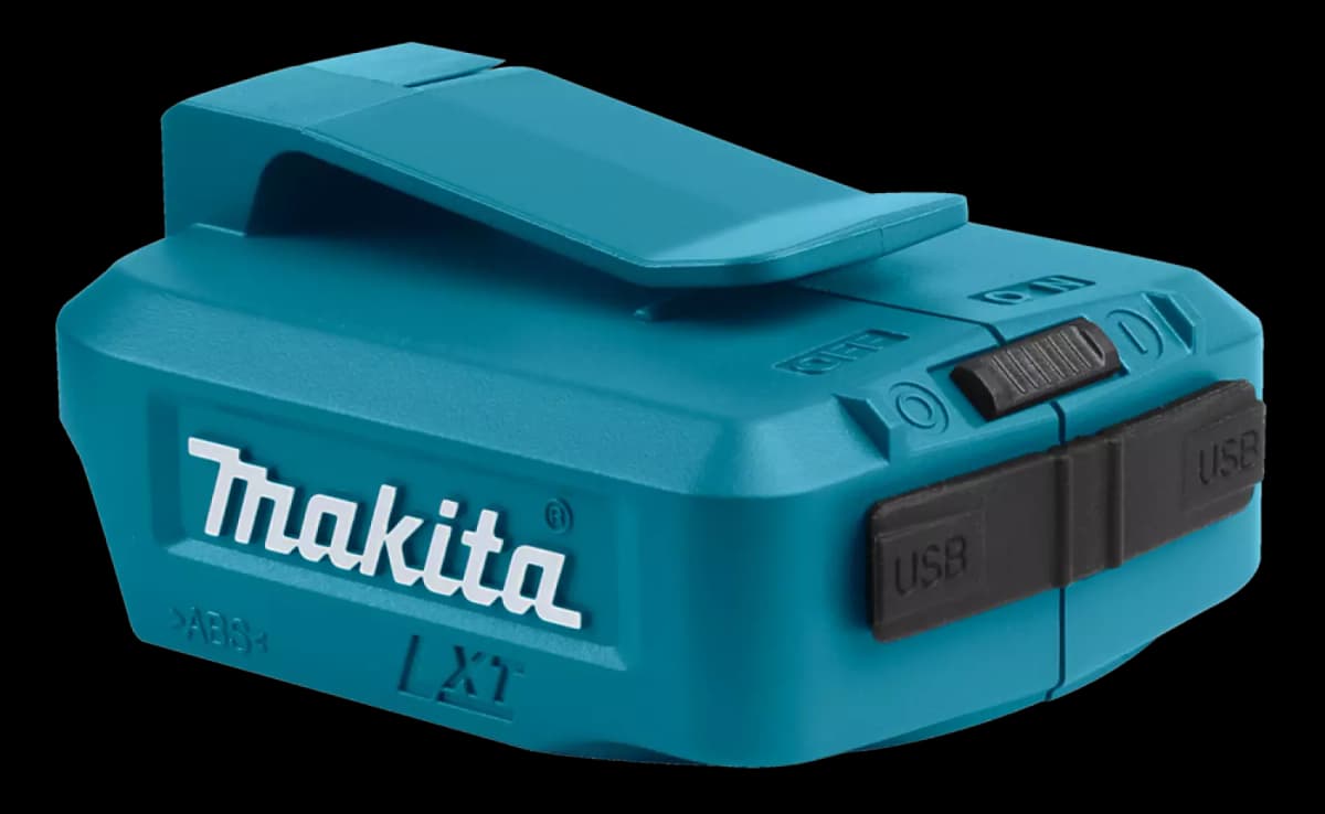 Makita DECADP05 14.4V / 18V Li-Ion Accu USB Adapter thumbnail 2