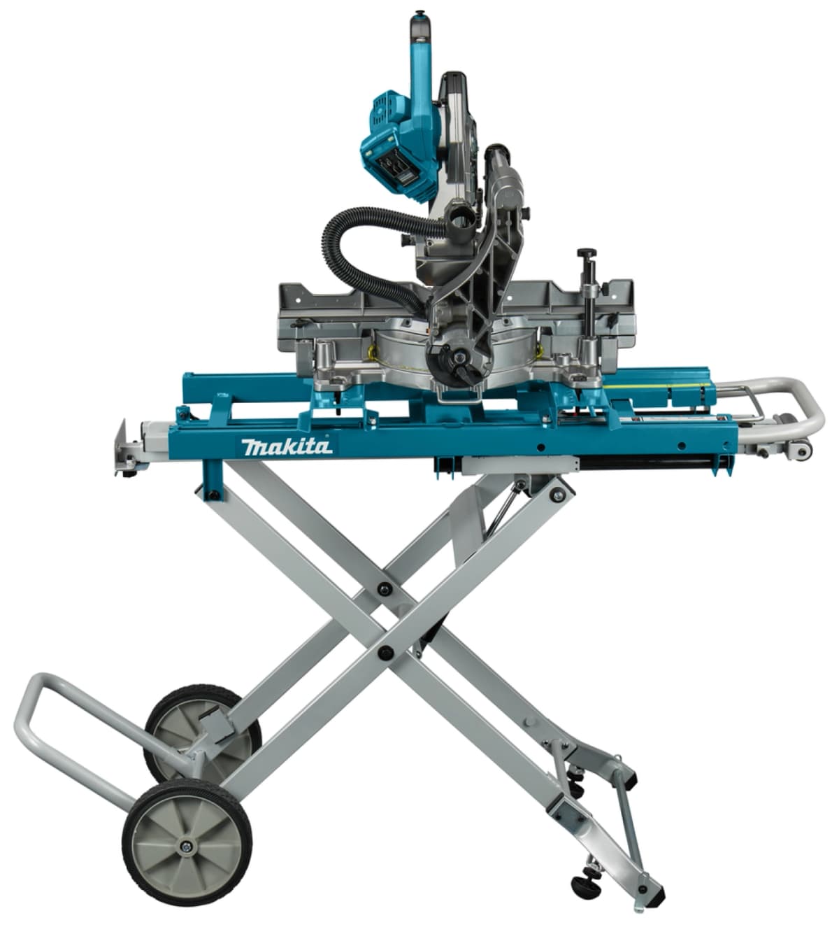 Makita LS002GZNL1 XGT 40 V Max Li-Ion Radiaal Afkortzaag 216mm Body - Met AWS Zender En Onderstel thumbnail 3